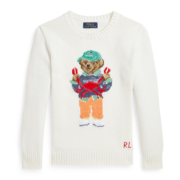 Polo Bear Cotton Sweater
