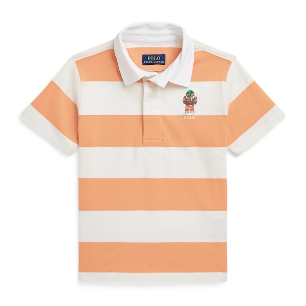 Polo Bear Short Sleeve Rugby Shirt
